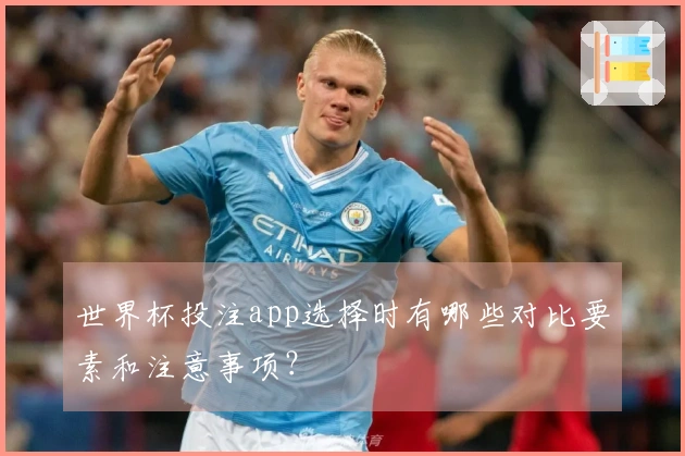 世界杯投注app选择时有哪些对比要素和注意事项？